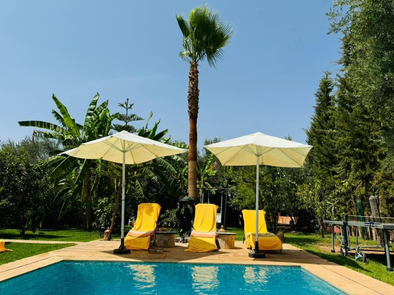 Ilafe Farmhouse, Villa Avec Piscine Chauffee Privee Et Jacuzzi Pour Familles Marrakesh Exterior photo