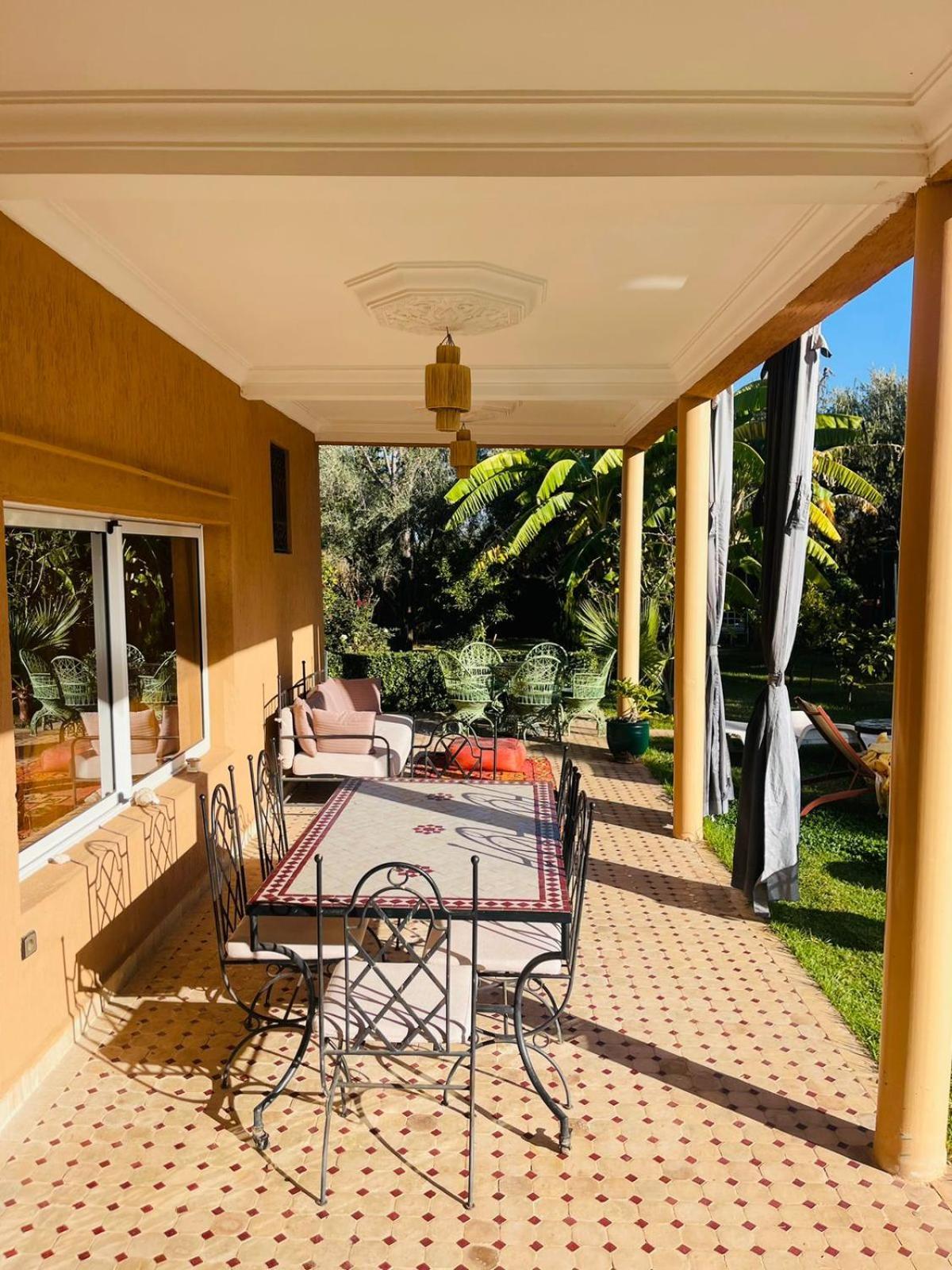 Ilafe Farmhouse, Villa Avec Piscine Chauffee Privee Et Jacuzzi Pour Familles Marrakesh Exterior photo